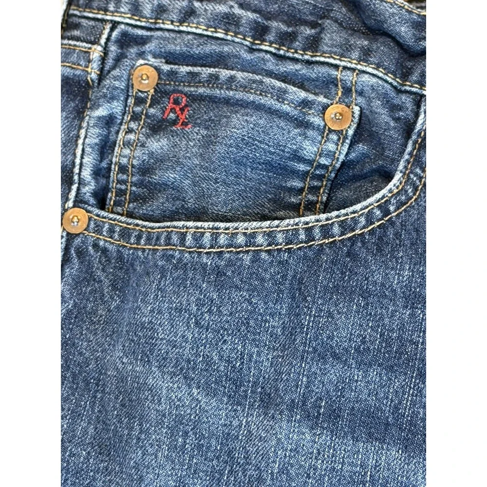 Vintage Polo Ralph Lauren Hampton Straight Denim Jeans Men’s Size 34/30